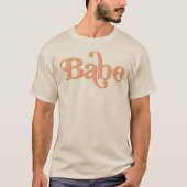 TRIXIE Retro 70's Themed Groovy Babe Bachelorette T-Shirt (Vorderseite)