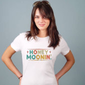 TRIXIE Retro 70's Themed Honeymoonin' Bride T-Shirt