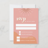 TRIXIE Retro Pink und Orange 70er UAWG Postkarte (Vorderseite)