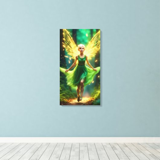 Trixie the Pixie Leinwanddruck (Insitu (Holzboden))