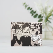 Trixie & Truls vykort Postkarte (Stehend Vorderseite)