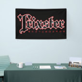 Trixster Skateboard-Fahne Banner (Messeveranstaltung)
