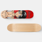 Trixster Skateboards - Mizz Tatz (Horizontal)