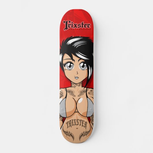 Trixster Skateboards - Mizz Tatz (Vorderseite)