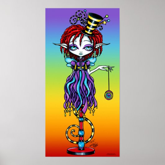 Trixy Pixie Stick Sideshow Circus Fairy Poster (Vorne)