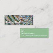 TRJ Kunst-Schablone Mini Visitenkarte (Vorne/Hinten)