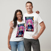 TRK CITY ANIME-MÄDCHEN RETRO-STIL TSHIRT (Unisex)