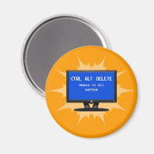 TRLALTDELETE MAGNET (Vorderseite/Rückseite)