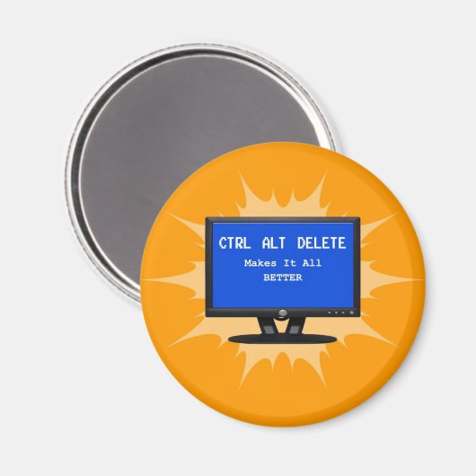 TRLALTDELETE MAGNET (Vorderseite/Rückseite)