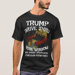 Trmp Kriegsverbrecher Verbrechen Mord Mörder Pende T-Shirt