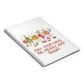 tro fröhlich und hell notizblock (Rechte Seite)