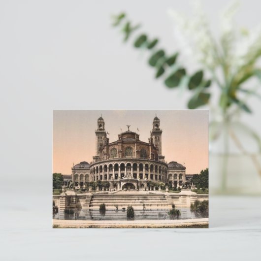 Trocadero, Exposition Universell, 1900, Paris, Postkarte (Stehend Vorderseite)