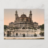 Trocadero, Exposition Universell, 1900, Paris, Postkarte (Vorderseite)