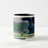 Trocadero Gärten und Nashorn durch Jacquemart Zweifarbige Tasse (Mittel)