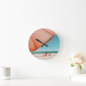 Trocadero Playa - Marbella - Spain Runde Wanduhr (Zuhause)