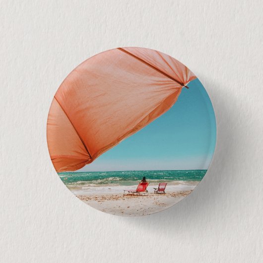 Trocadero Playa - Marbella - Spanien Button (Vorderseite)