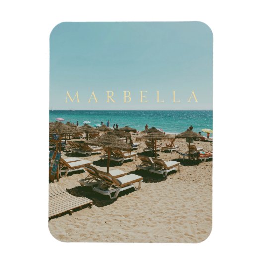 Trocadero Playa - Marbella - Spanien Magnet (Vertikal)