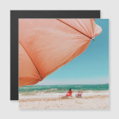 Trocadero Playa - Marbella - Spanien Magnetkarte (Vorne/Hinten)