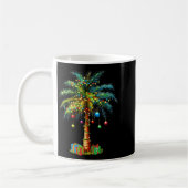 Trocal Christmas Hawaiian Santa Xmas Lights Palm T Kaffeetasse (Links)