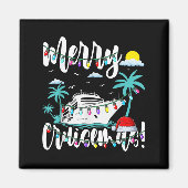 Trocal Heartbeat Christmas Cruise Merry Cruisemas Magnet (Vorne)