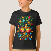 Trocal Ne Sungl Christmas Lights Xmas T-Shirt (Vorderseite)