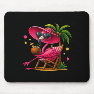 Trocal Nk Flamingo Hawaii Sommer Weihnachten Weihn Mousepad