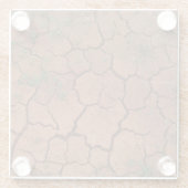 trocken, gebrochen glasuntersetzer (Rückseite)