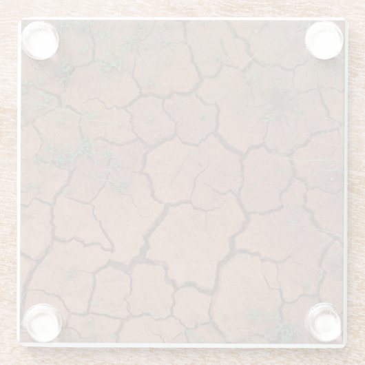 trocken, gebrochen glasuntersetzer (Rückseite)