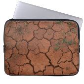 trocken, gebrochen laptopschutzhülle (Vorderseite)