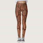 trocken, gebrochen leggings (Vorderseite)