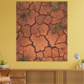 trocken, gebrochen leinwanddruck (Insitu (Wohnzimmer))