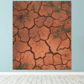 trocken, gebrochen leinwanddruck (Insitu (Holzboden))