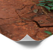 trocken, gebrochen poster (Ecke)