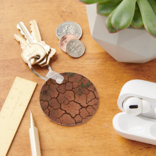 trocken, gebrochen schlüsselanhänger