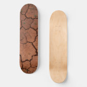 trocken, gebrochen skateboard (Vorderseite)