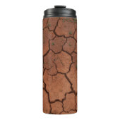 trocken, gebrochen thermosbecher (Vorderseite)