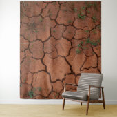 trocken, gebrochen wandteppich (Beispiel)