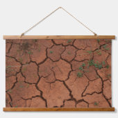 trocken, gebrochen wandteppich mit holzrahmen (Vorderseite 3)
