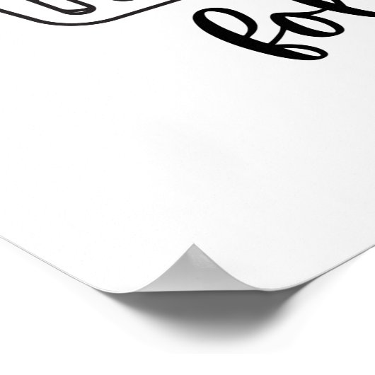 Trocken gezogene Wiederholpostken waschen Poster (Ecke)