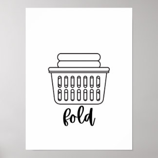 Trocken gezogene Wiederholpostken waschen Poster