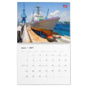 TROCKEN SIE DOCK! - US-Marineschiffe Kalender (Mär 2027)