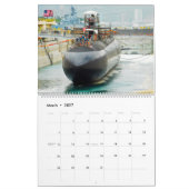 TROCKEN SIE DOCK! - US-Marineschiffe Kalender (Mär 2027)