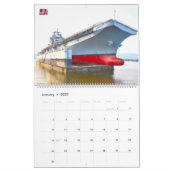 TROCKEN SIE DOCK! - US-Marineschiffe Kalender (Jan 2027)