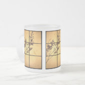 Trockenabfälle auf Reißpapier Mattglastasse (Vorderseite Links)