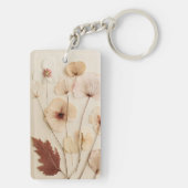 Trockenanlage für die Wildblume Schlüsselanhänger (Rückseite)