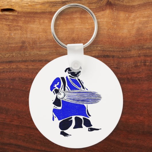 TROCKENBLAU SCHLÜSSELANHÄNGER (Vorderseite)