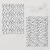 Trockendesign 22 mitteilungskarte (Vorne/Hinten)