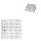 Trockendesign Fünfzehn Gummistempel (Stempel)