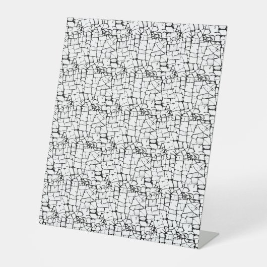 Trockendesign Fünfzehn Sockelschild (Vorderseite)