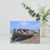 Trockendock Postkarte (Stehend Vorderseite)